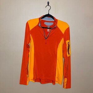 Bright Orange REI Atlethic Jacket Top